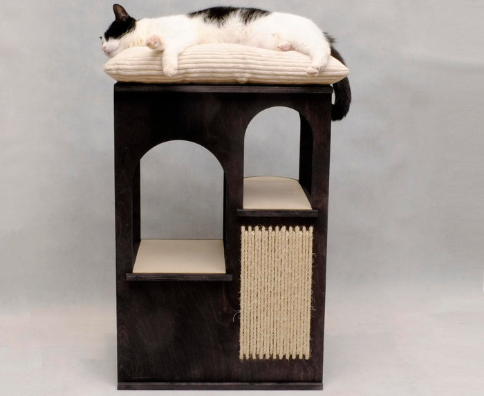 Cat Tower with Scratching Post by If Cats Can Fly, view 2