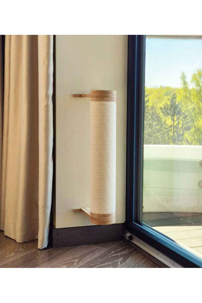 Wall-Mounted Cat Scratcher, 1 Post