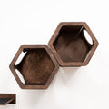 Wall Hexagon Cat House Set 2 Felt +bridge + Basket for Cats