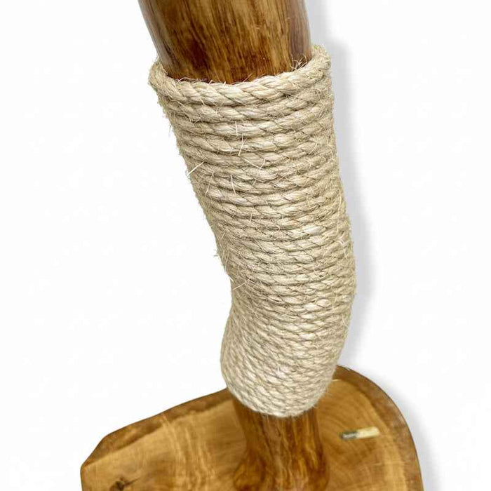 Bespoke Natural Oak Cat Scratcher