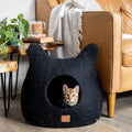 Felted Wool Cat Cave, Ears