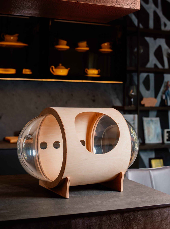 Cosmo Cat House with Acrylic Domes