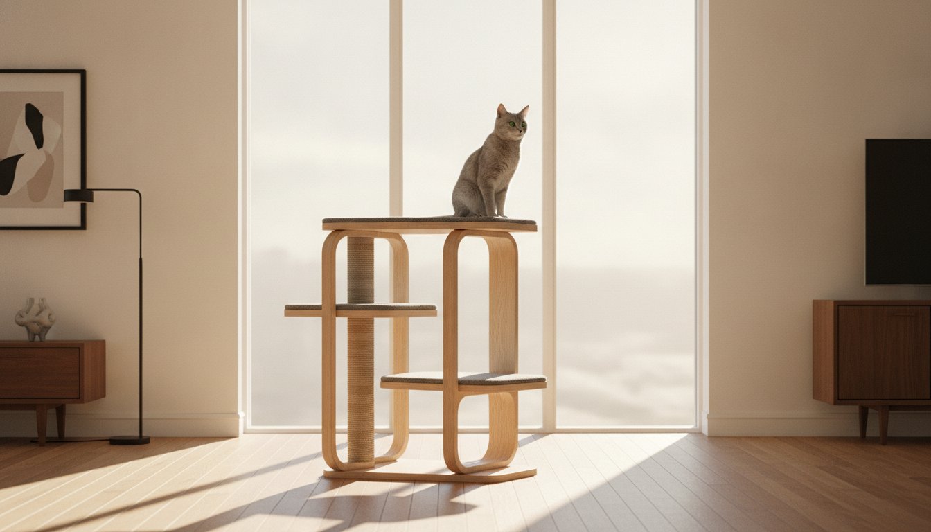 The High-End Cat Tree: A Guide to Feline Architecture and Modern Design