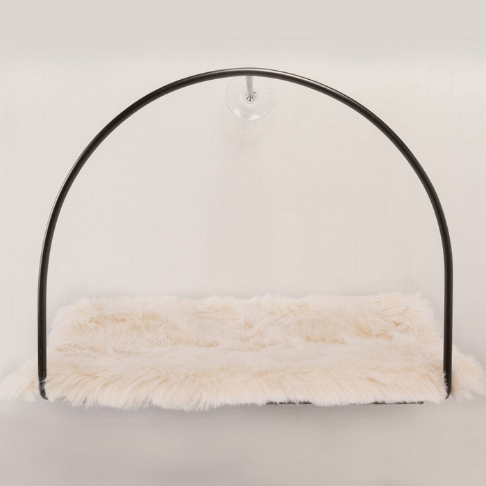 Cloud Nine cat window hammock perch on a steel arch