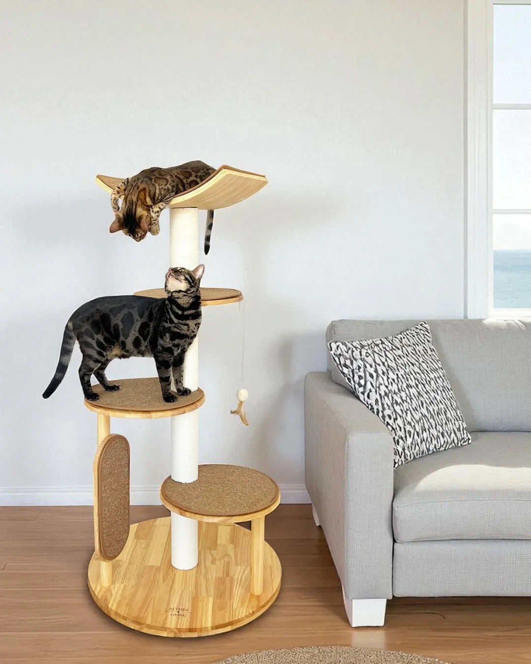 Gaviota Cat Scratching Tree, view 6