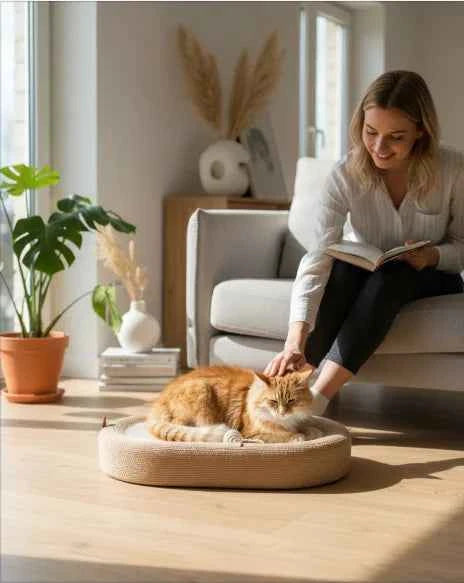 Isla Sisal Bowl Cat Scratcher