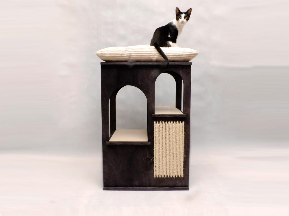 Cat Tower with Scratching Post by If Cats Can Fly, view 2