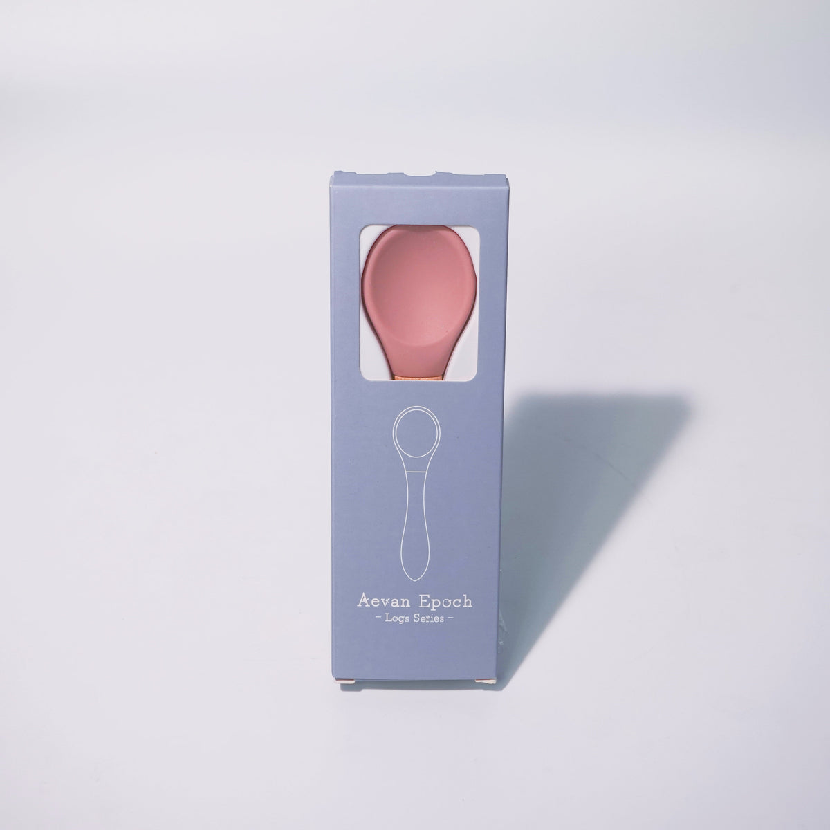 Aevan Epoch beechwood silicone cat feeding spoon