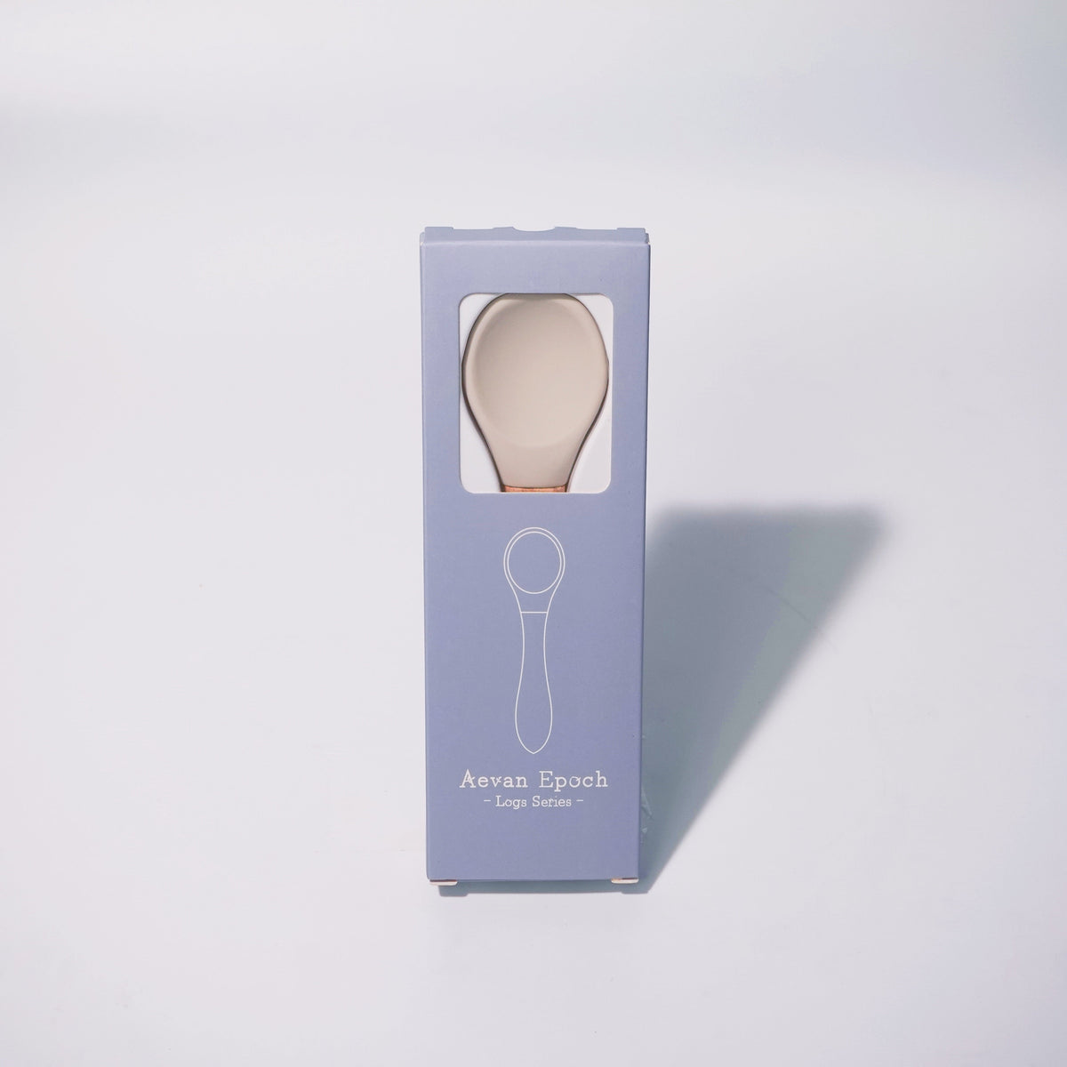 Aevan Epoch beechwood silicone cat feeding spoon
