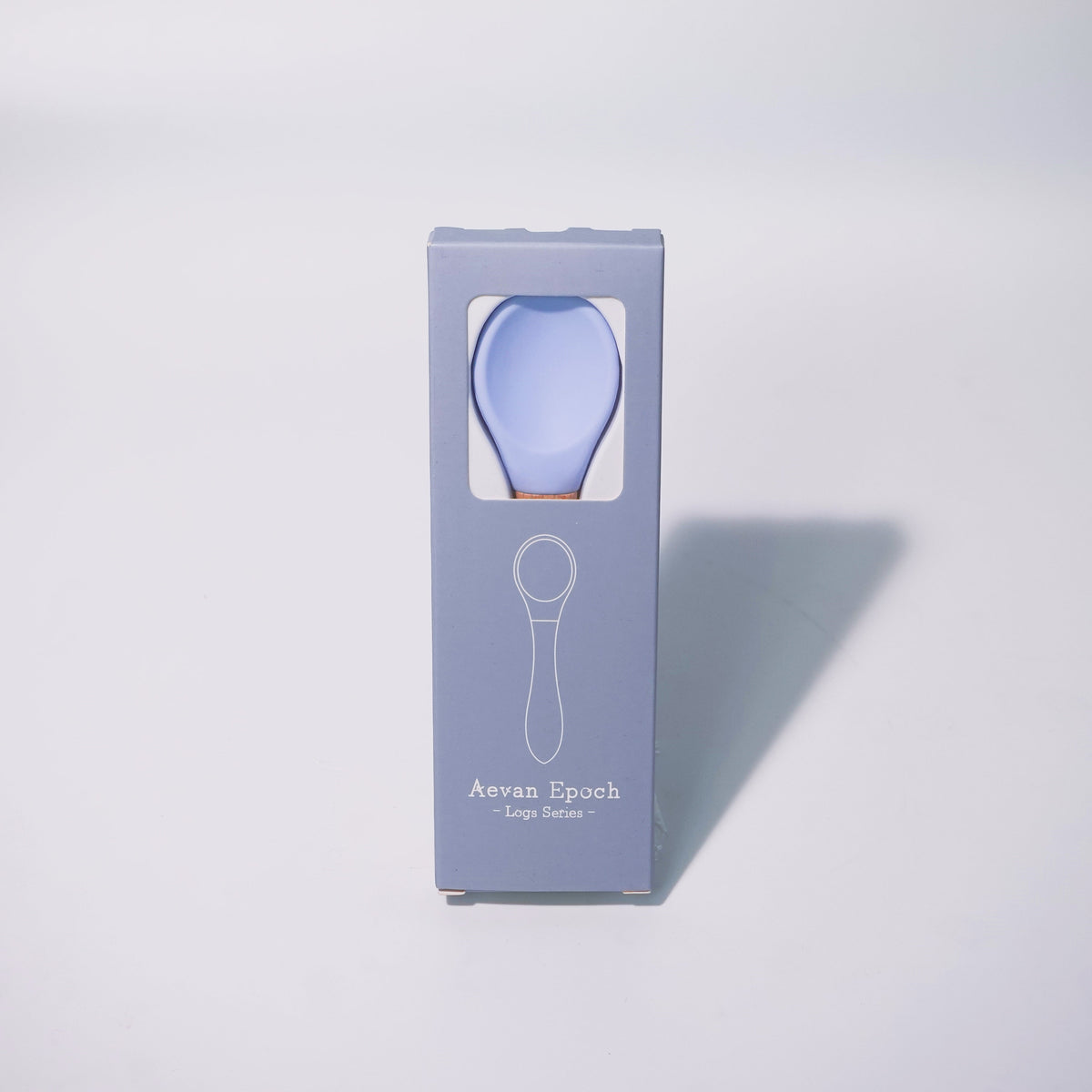 Aevan Epoch beechwood silicone cat feeding spoon
