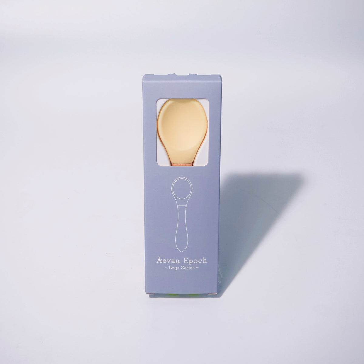 Aevan Epoch beechwood silicone cat feeding spoon