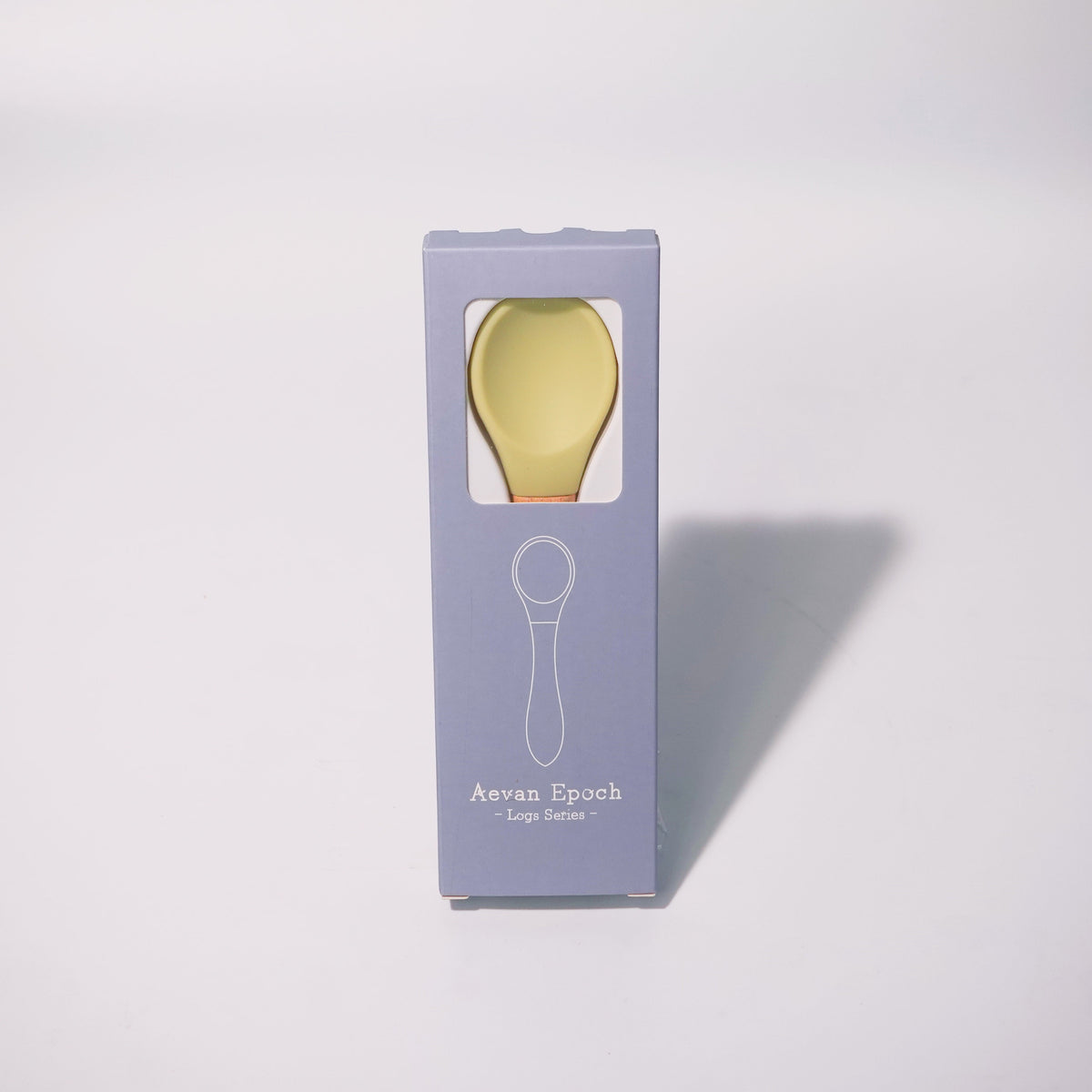 Aevan Epoch beechwood silicone cat feeding spoon