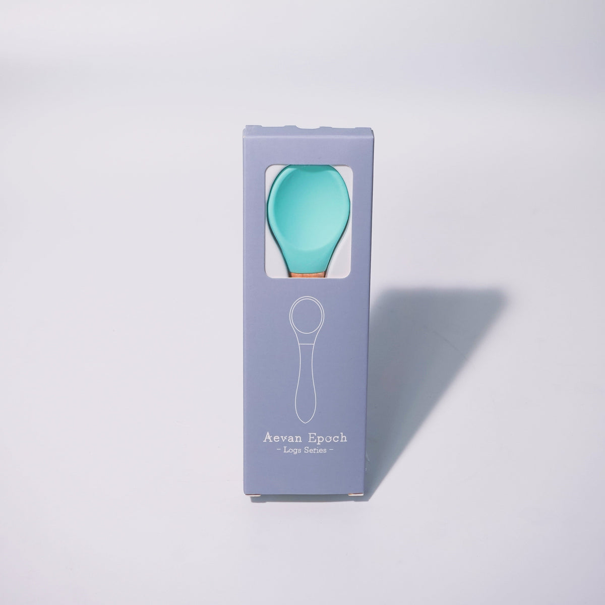 Aevan Epoch beechwood silicone cat feeding spoon