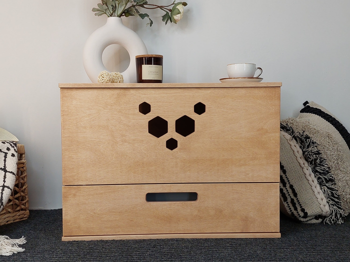 Yeno Mini Cat Litter Cabinet by Kokaa