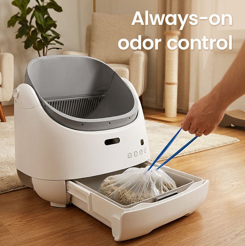 Orbitie Air Open-Top Self-Cleaning Litter Box, view 6
