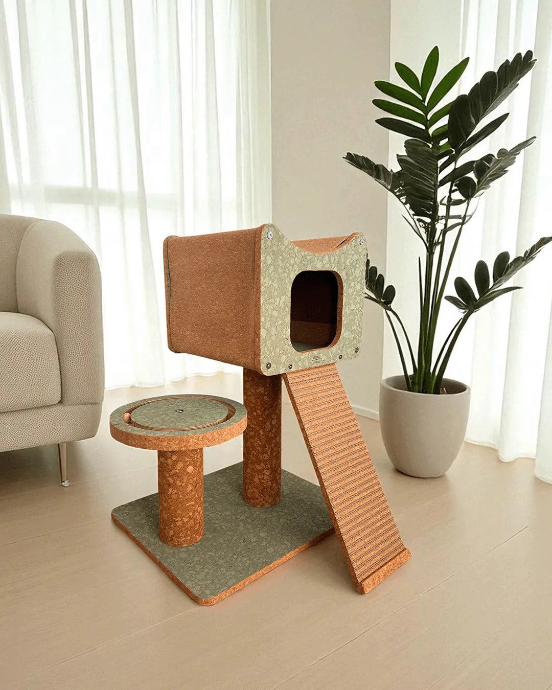 Faro Cork Cat Climbing Structure, view 5