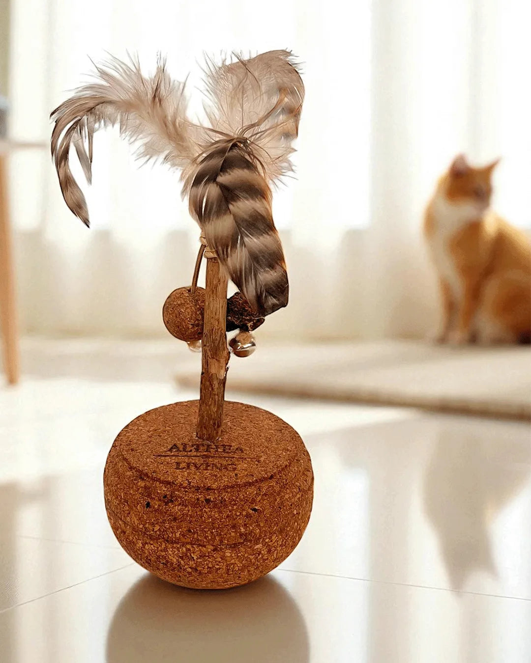 Vela Cork Cat Toy, view 5
