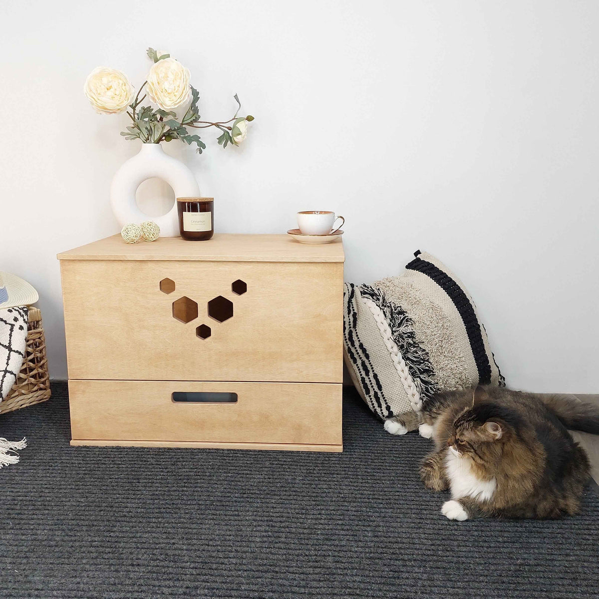 Yeno Mini Cat Litter Cabinet