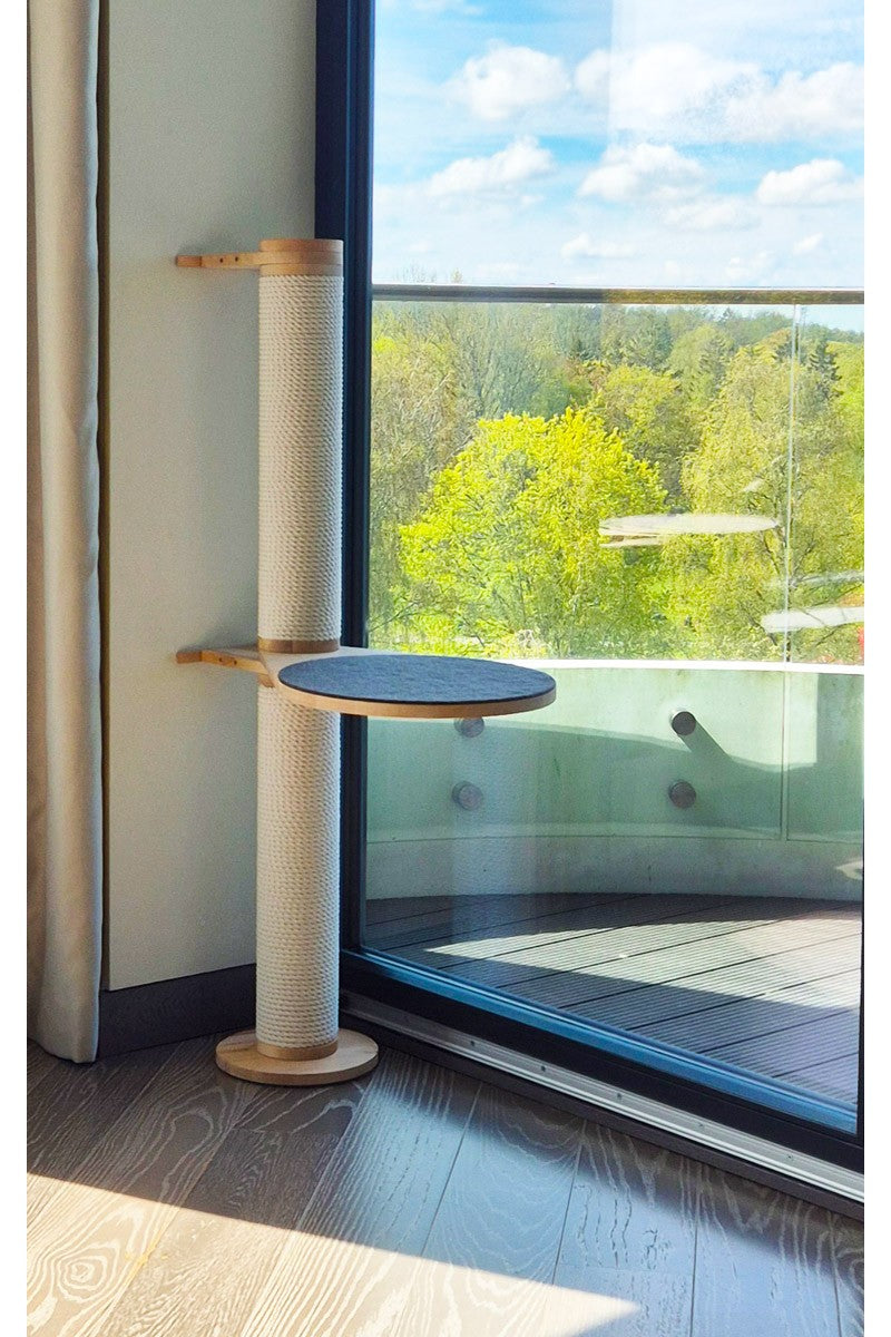 Floor-Standing Cat Tree, 2 Posts, view 8
