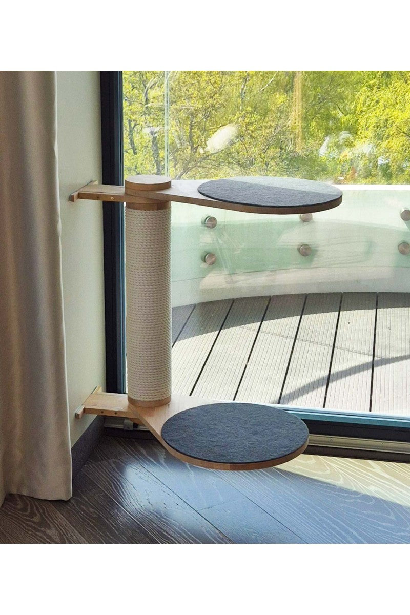 Wall-Mounted Cat Scratcher, 1 Post, view 7