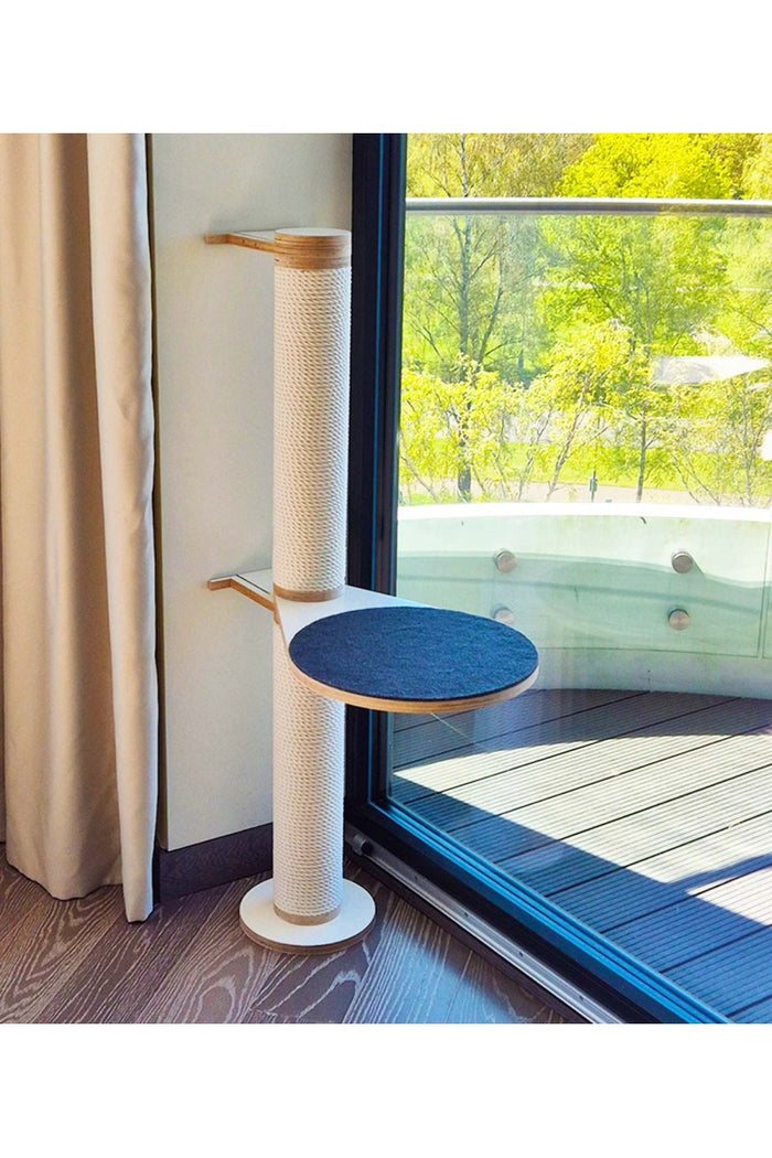 Floor-Standing Cat Tree, 2 Posts by MIKIMIKI