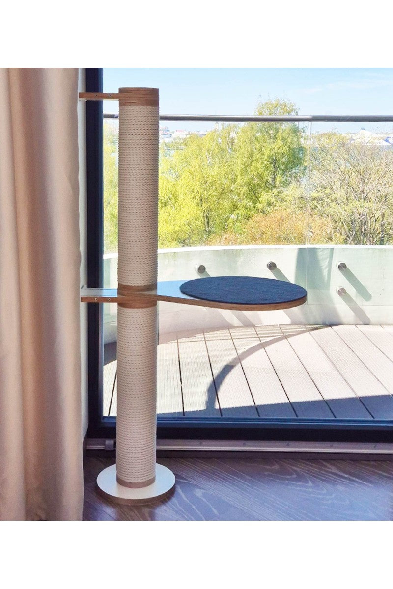 Floor-Standing Cat Tree, 2 Posts, view 2