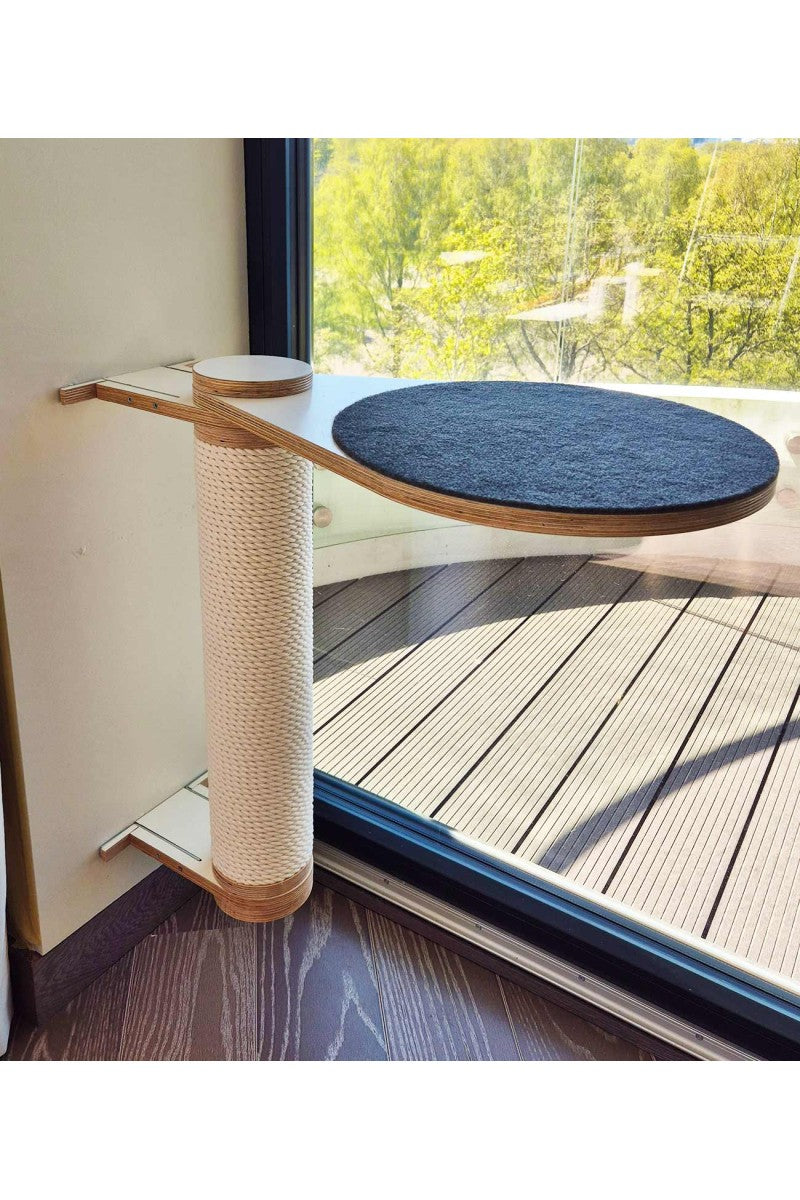 Wall-Mounted Cat Scratcher, 1 Post, view 3