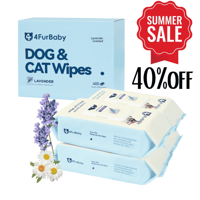 Plant-based compostable cat grooming wipes
