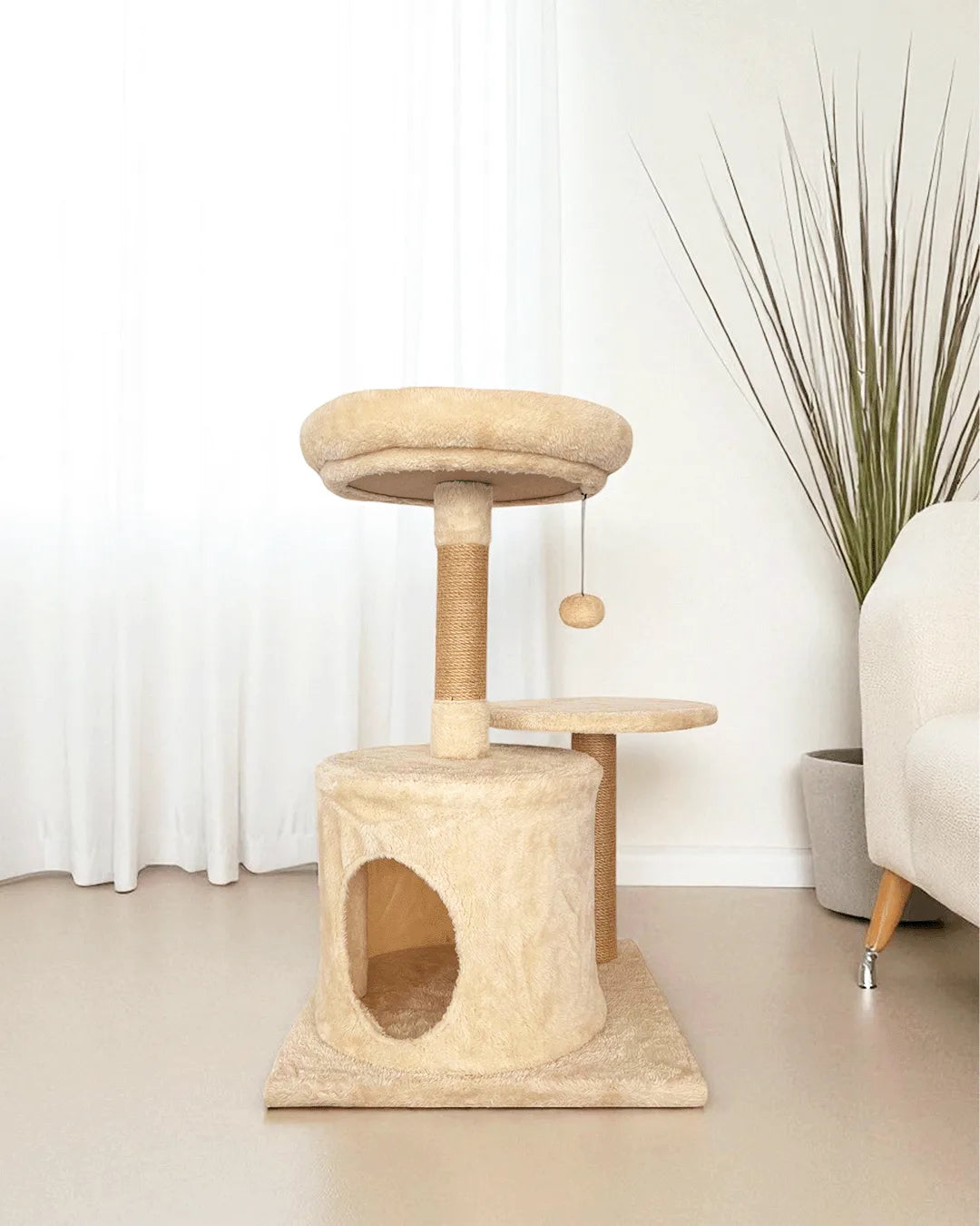 Nacar Cat Tree Bed, view 6