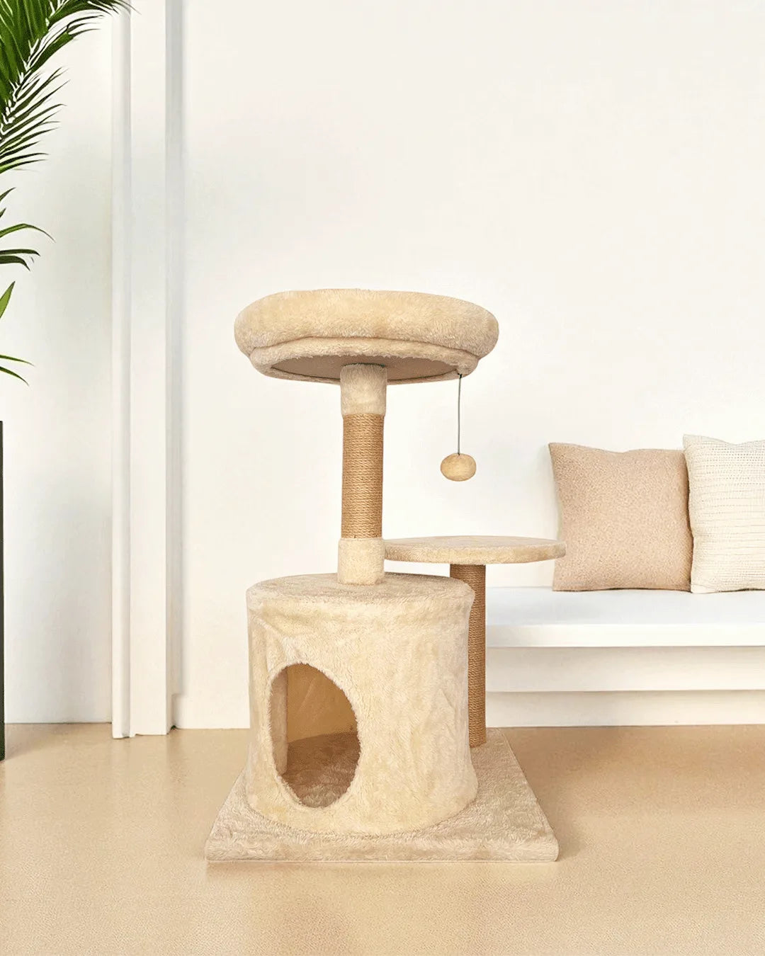 Nacar Cat Tree Bed, view 5