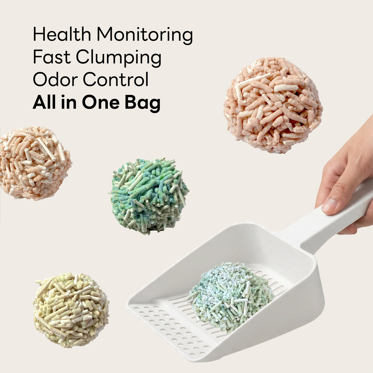 Purrify plant-based clumping cat litter with Smart pH Insight