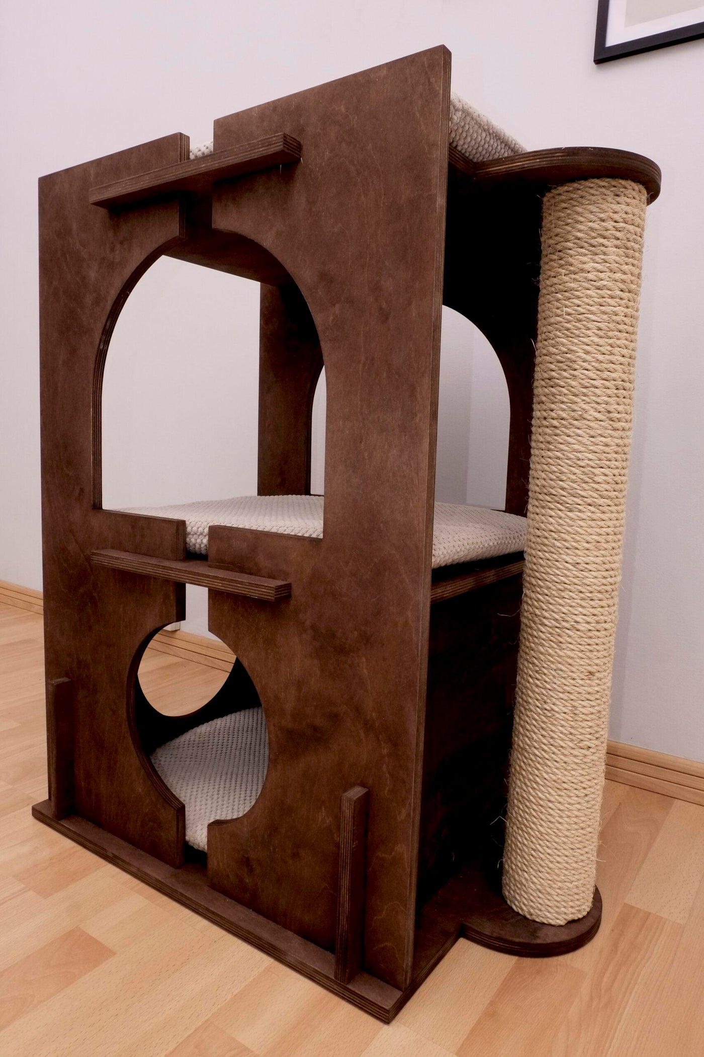 Three Level Cat Tower by If Cats Can Fly, view 4