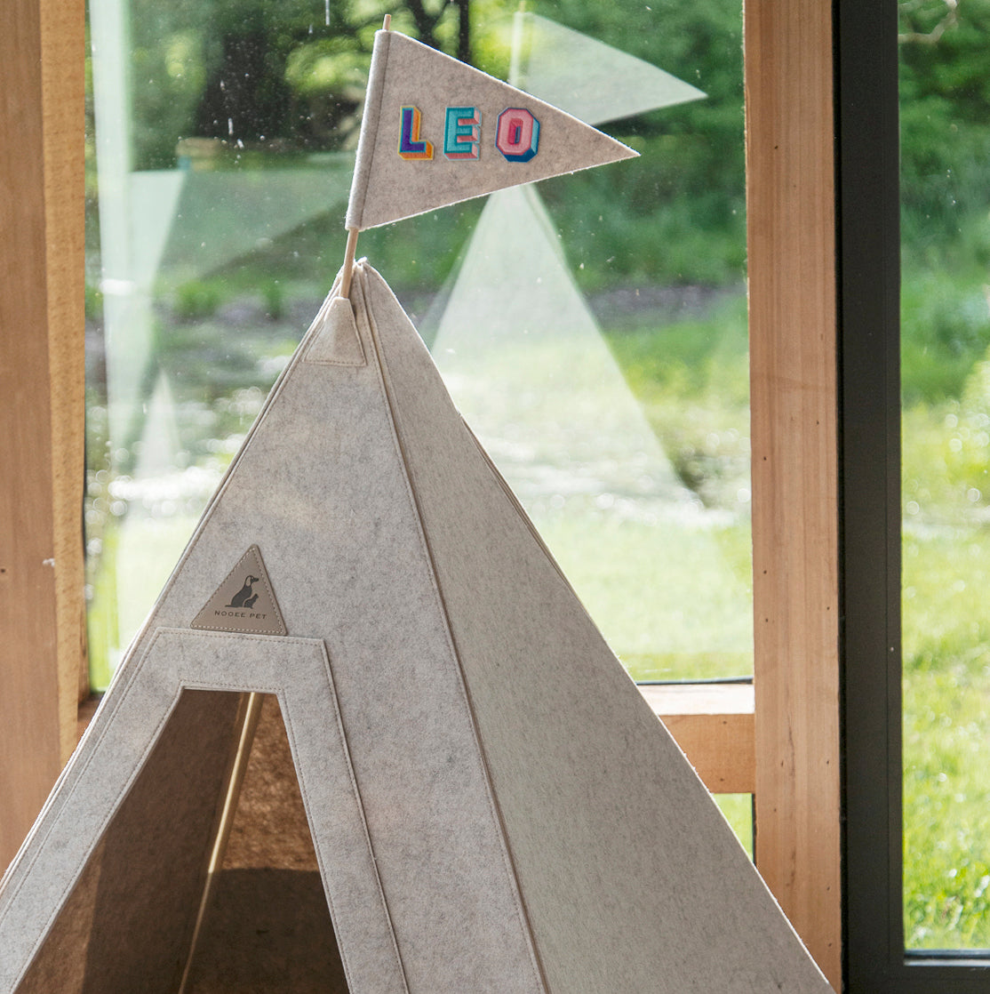 Nooee Bailey felt cat teepee, M size