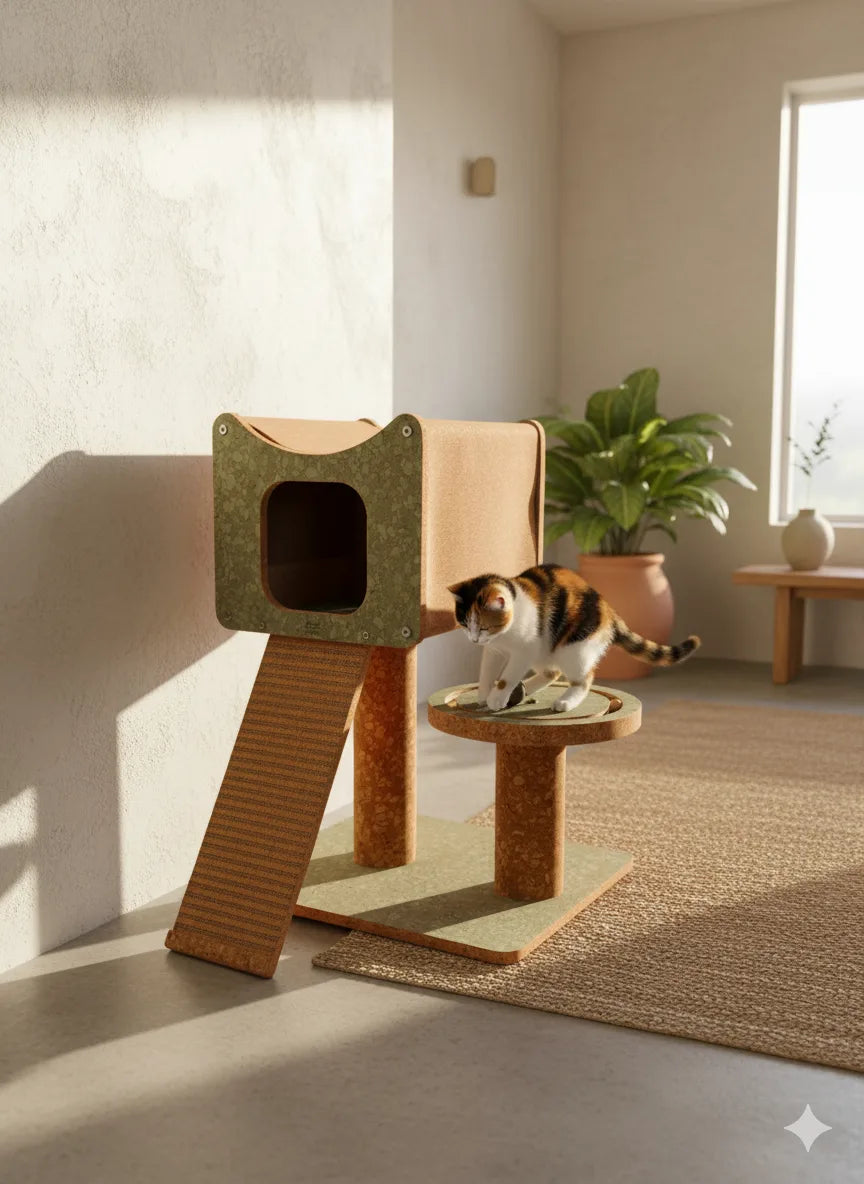 Faro Cork Cat Climbing Structure, view 9