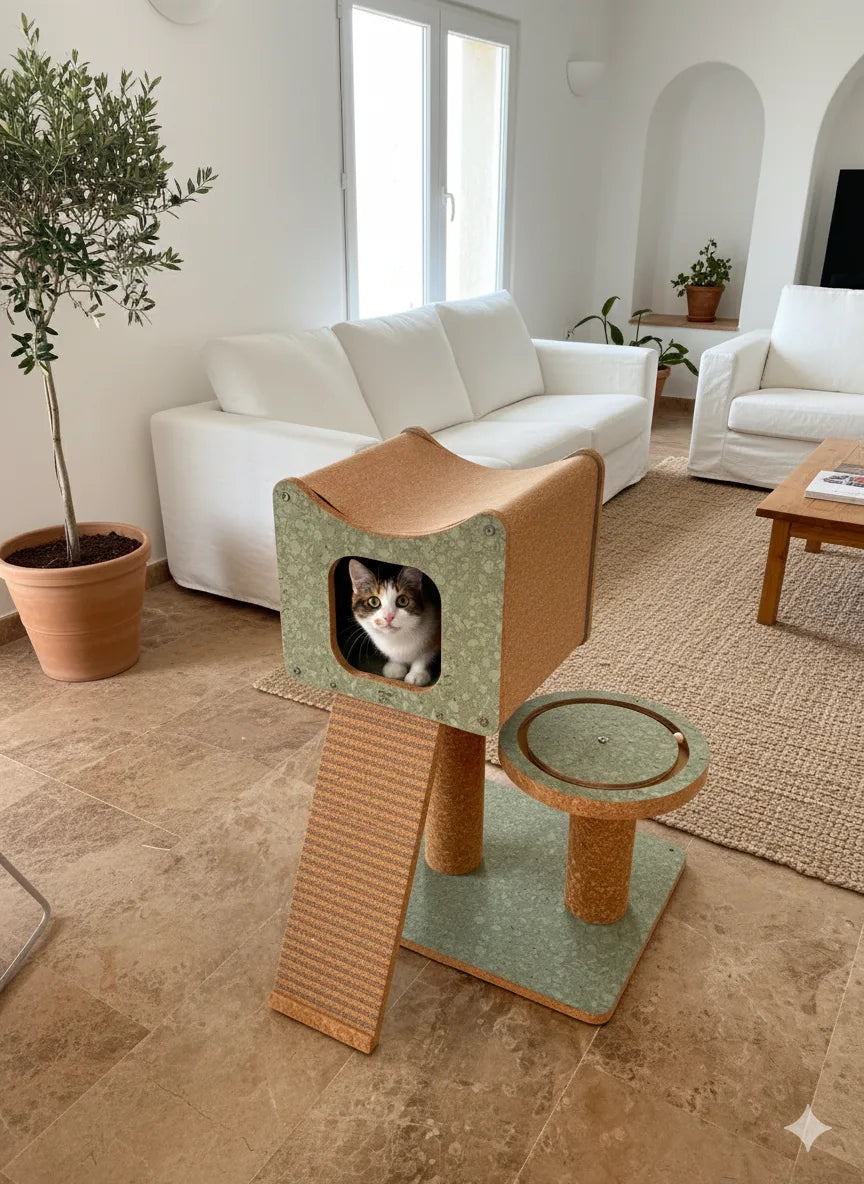 Faro Cork Cat Climbing Structure, view 8