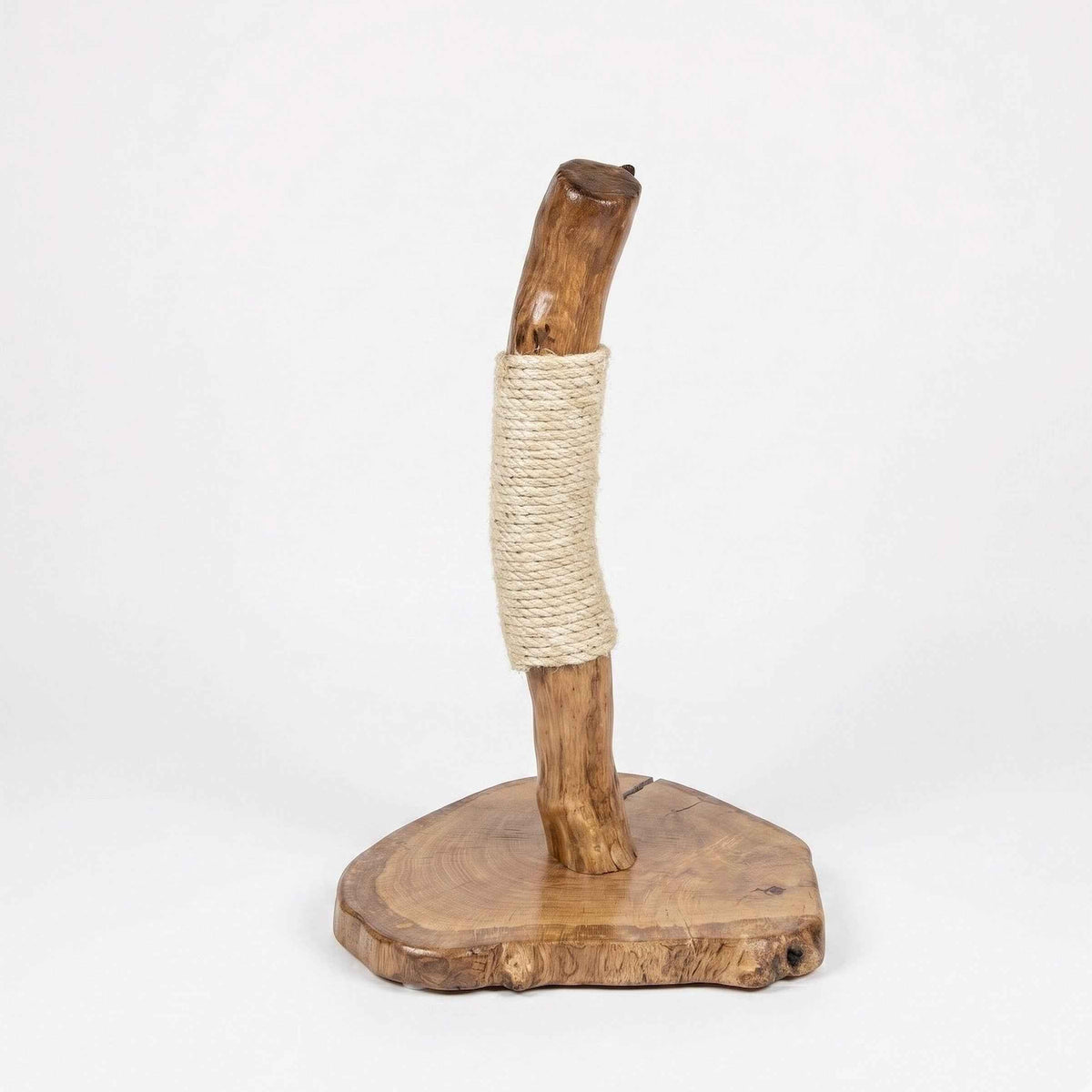 Bespoke Natural Oak Cat Scratcher
