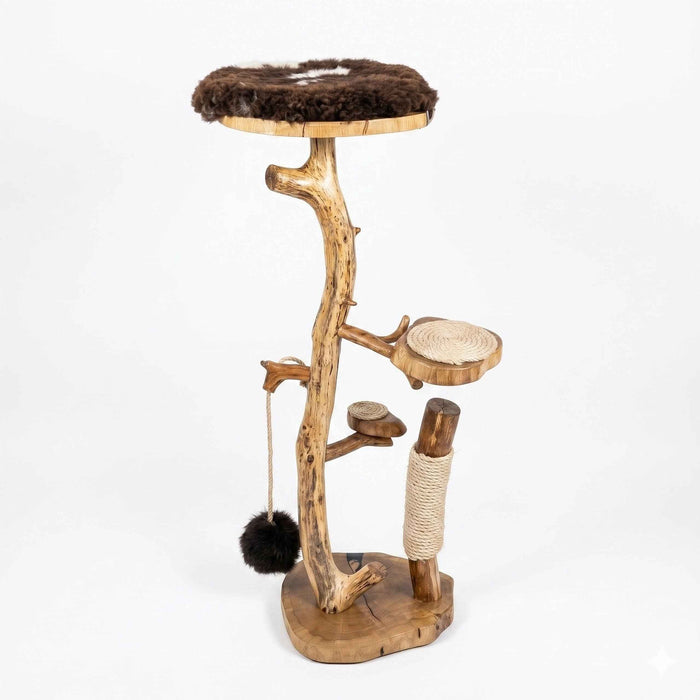 The Obsidian Arbor Oak Cat Tree