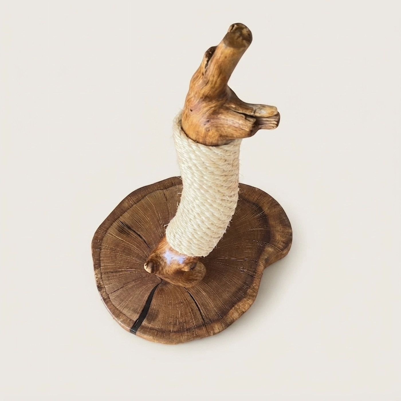 Devon Oak and Sisal Cat Scratcher by Sophisticated Scratch, view 4
