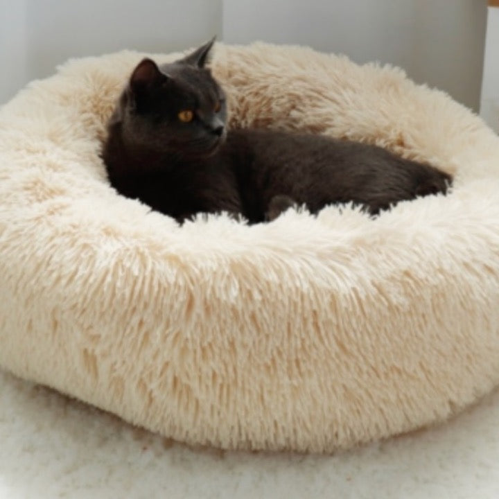 Puffball Cat Bed by Sophisticated Scratch, view 4