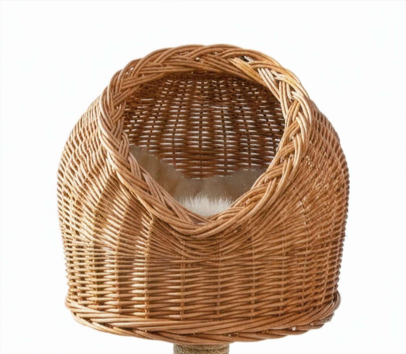 The Willow Nook Oak Cat Tree by Sophisticated Scratch, view 6
