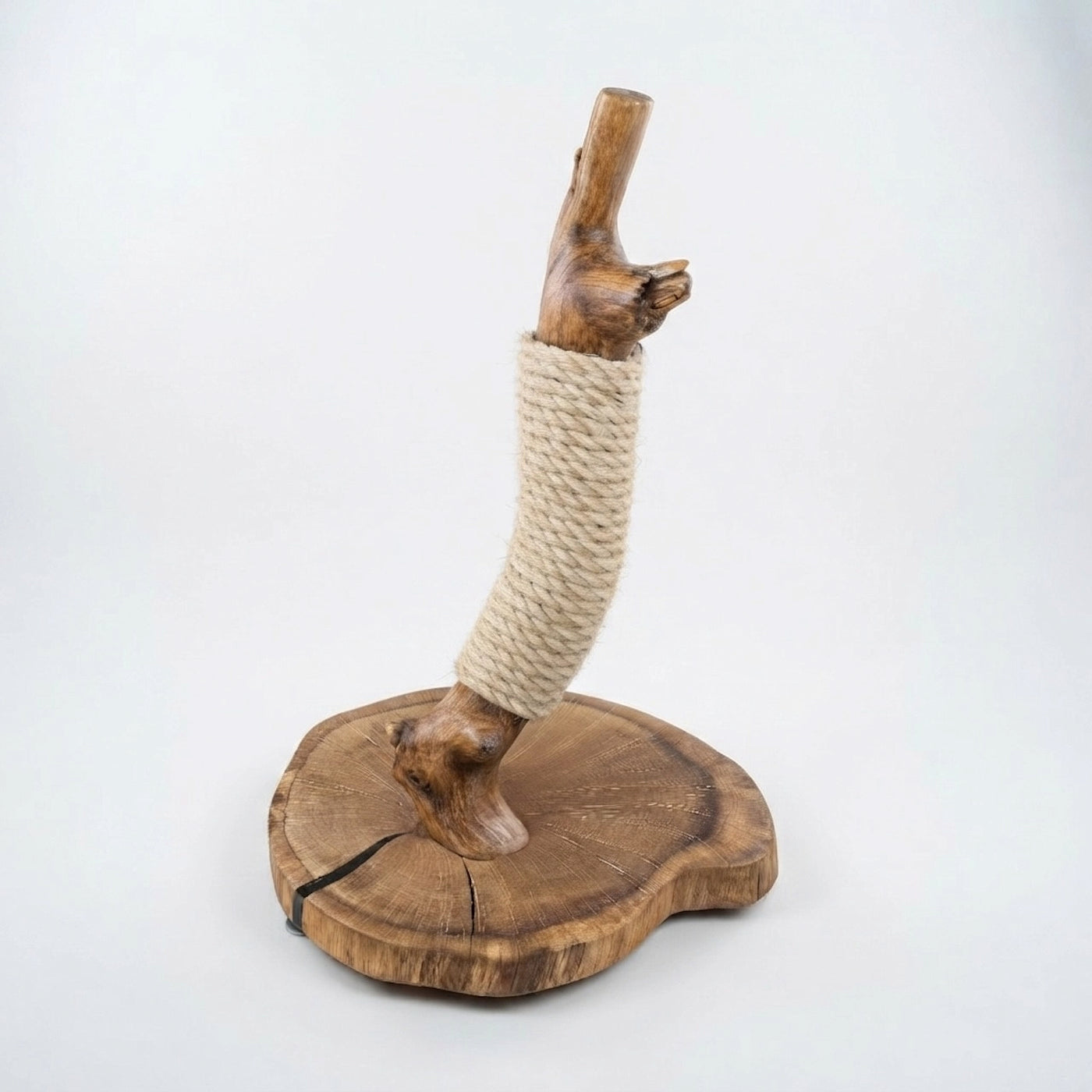 Devon Oak and Sisal Cat Scratcher by Sophisticated Scratch, view 3