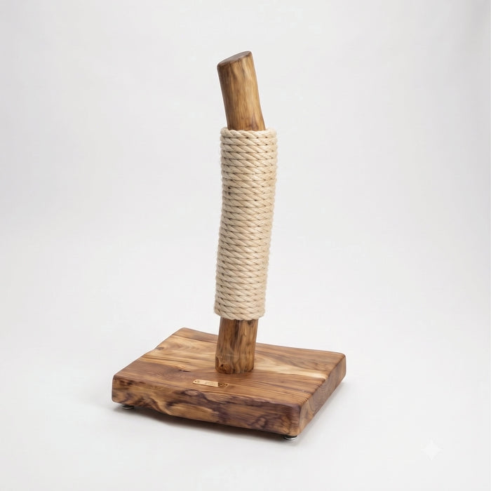 Handmade Oak Cat Scratcher by Sophisticated Scratch, view 3