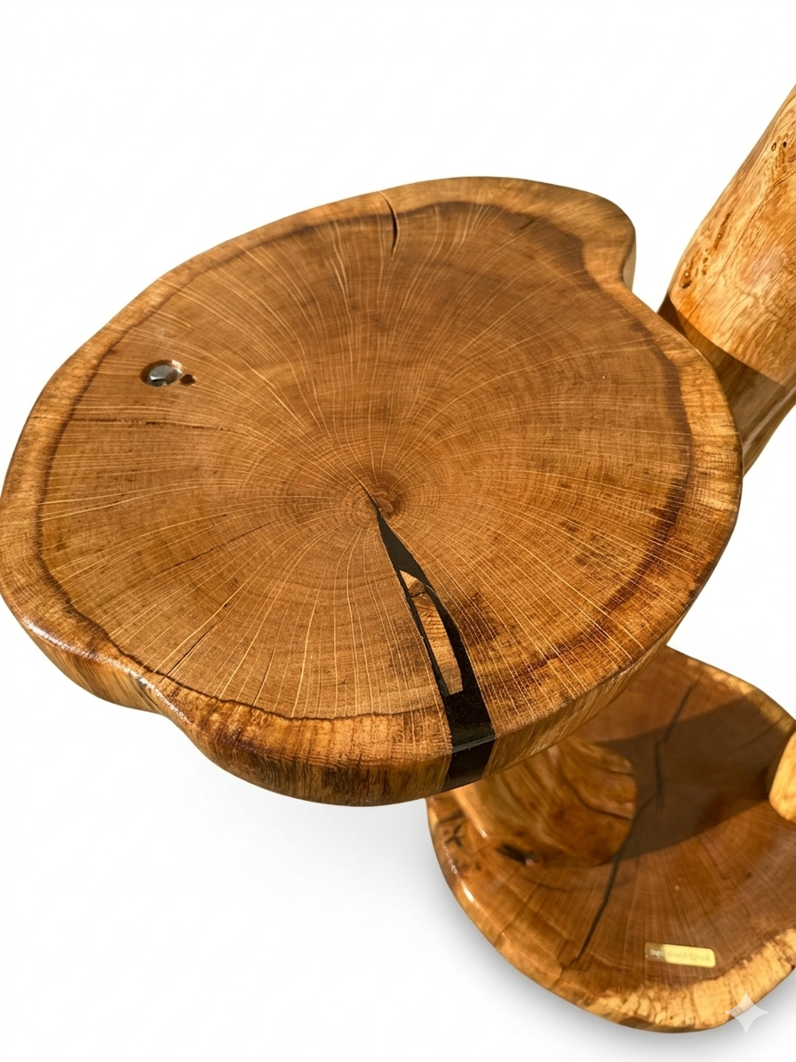 The Heritage Oak Tri-Level Cat Tree by Sophisticated Scratch, view 2