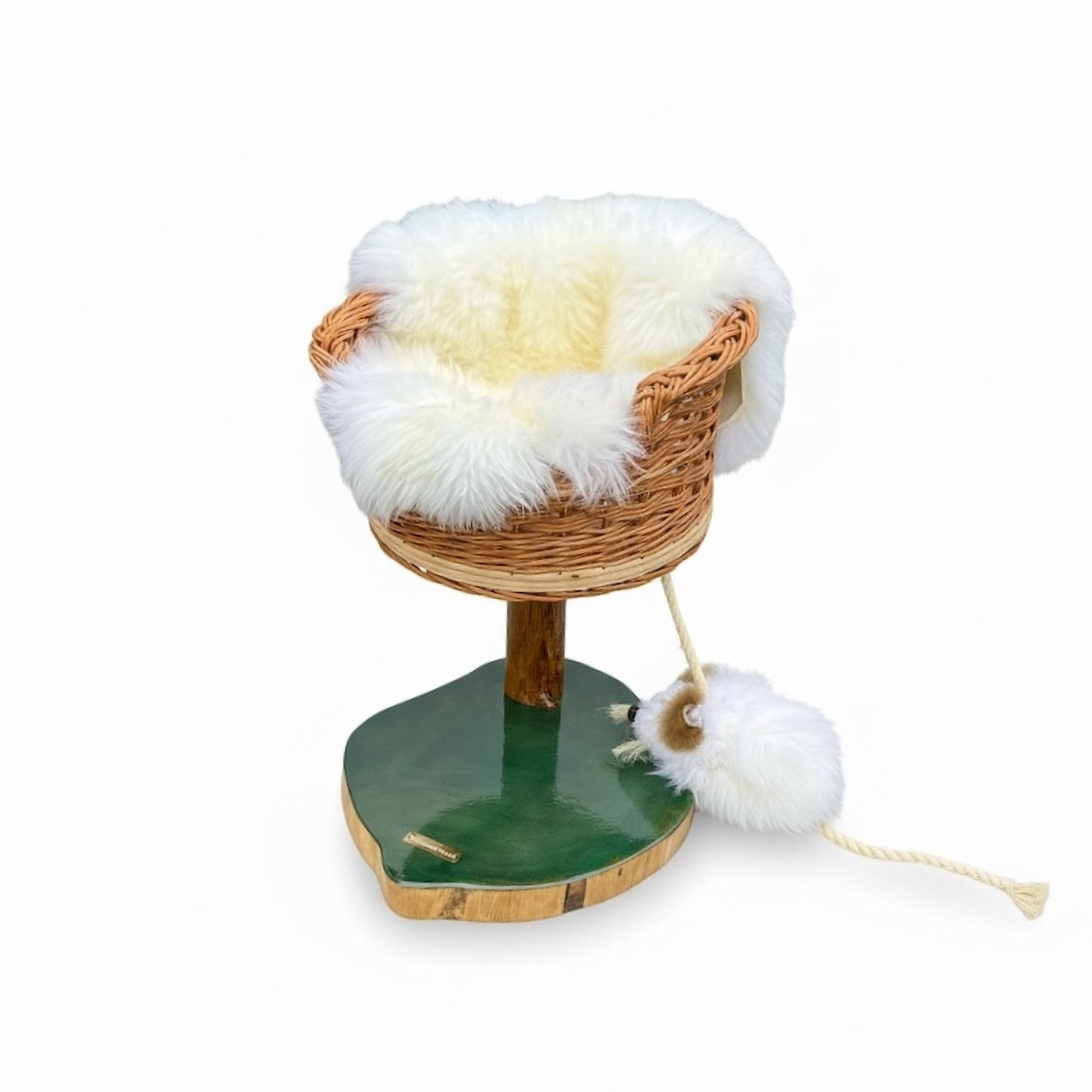 The Artisan Post Oak Cat Perch by Sophisticated Scratch, view 4