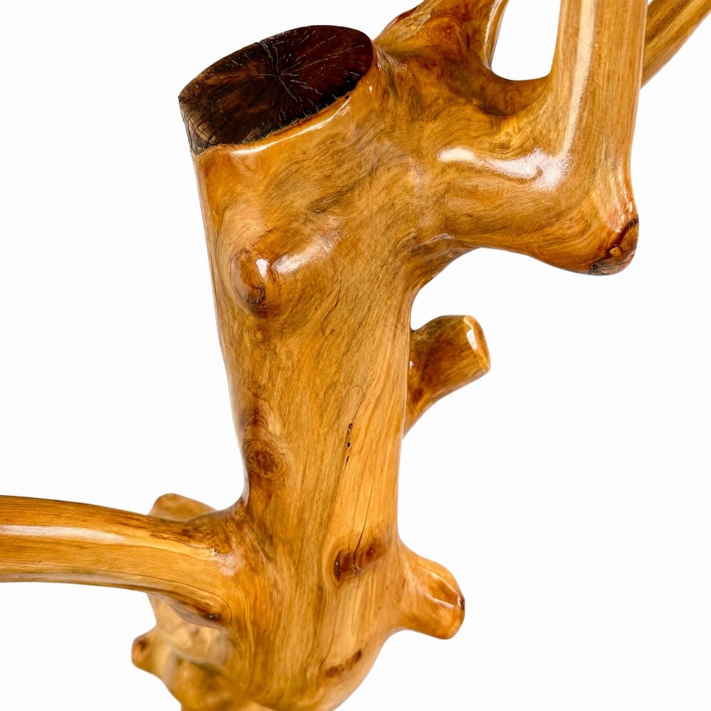 Applewood and Oak Cat Tree by Sophisticated Scratch, view 5