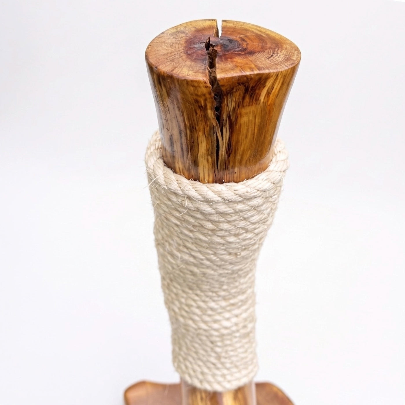 Bespoke Solid Oak Cat Scratcher, Jaguarundi by Sophisticated Scratch, view 6