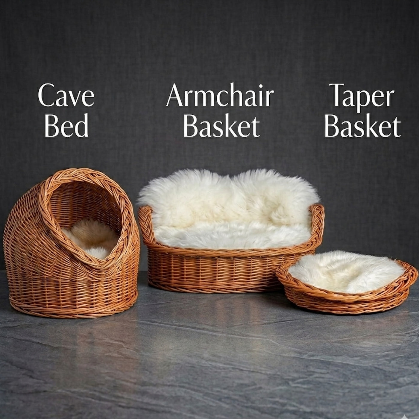 Handwoven Wicker Cat Baskets by Sophisticated Scratch
