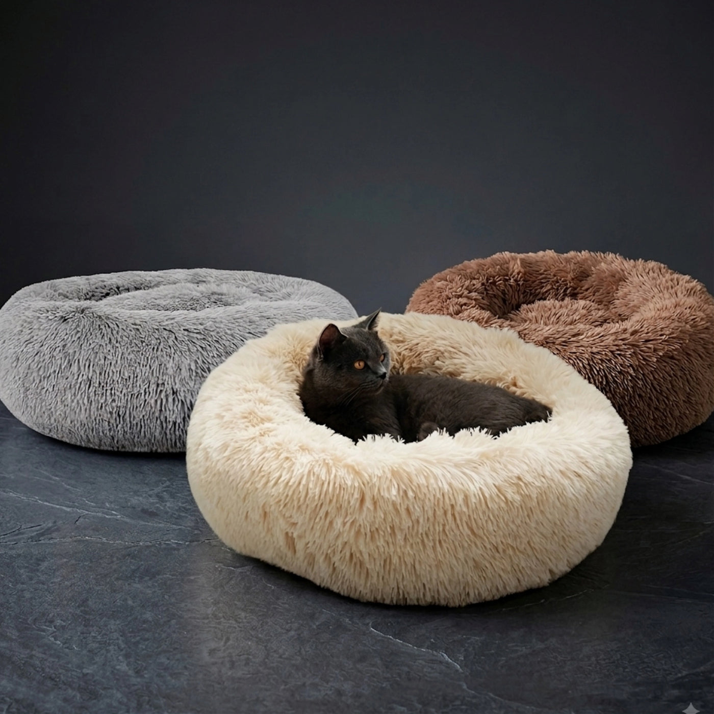 Handwoven Wicker Cat Baskets by Sophisticated Scratch, view 3