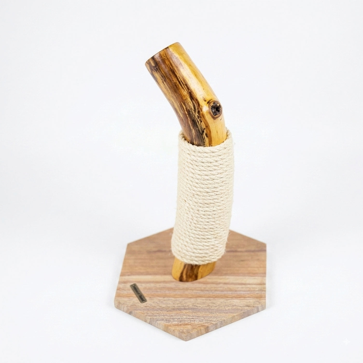 Oak and Sandstone Cat Scratcher by Sophisticated Scratch, view 2