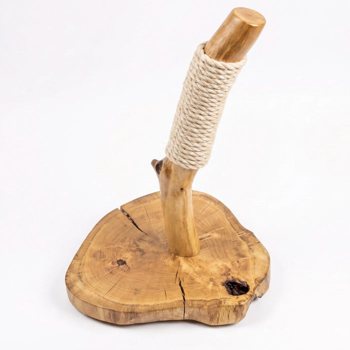 Bespoke Oak Cat Scratcher, Devon by Sophisticated Scratch, view 2